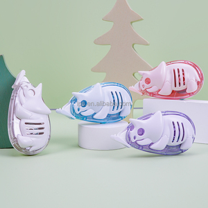 Cinta Correctora con Forma de Dinosaurio de Dibujos Animados, <span class=keywords><strong>Corrector</strong></span> de Deslizamiento Suave de Alta Precisión para Material Escolar y Uso Creativo en la Oficina - Product Image 2