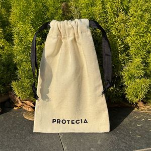 Cotton <b>Drawstring</b> Dust Bag Natural Muslin <b>Pouch</b> for Handbag Storage - Product Image 5