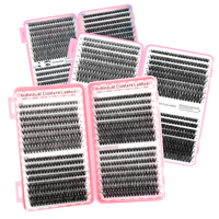 Buku Cluster Lashes Mega Volume 60D 80D Bulu Mata Tebal Dramatis Mengembang Individual Lash Clusters
