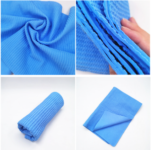 Chiffon de lavage de voiture PVA <span class=keywords><strong>Supredry</strong></span> Clean Cham, chiffon de nettoyage, chiffon synthétique 3D PVA, serviette en chamois, serviette en chamois - Product Image 4