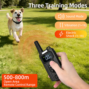 Collar de Adiestramiento para Perros con Control Remoto Inteligente, con Descarga Eléctrica y Vibración Anti-Ladridos, Resistente al Agua IP67 - Product Image 2