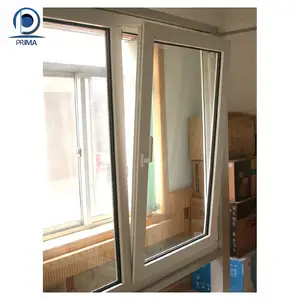 Fenêtres Prima UPVC double vitrage battante fenêtre à battant en PVC