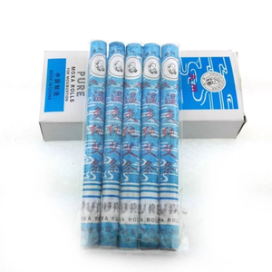 Bâtonnets de Moxa Antirhumatismale de Haute Qualité Rightbest, 10 pièces/boîte & Rouleaux de Moxa Pure Classe II 240g pour Usage Corporel - Product Image 1