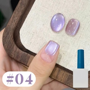 Esmalte de Uñas en Gel Efecto Ojo de Gato Romántico, Polvo Magnético Blanco de Alta Densidad, Gel de Uñas con Cuentas de Cristal Espejo, Suministros de Belleza - Product Image 6