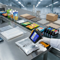 Printer Inkjet Genggam kualitas terbaik 2-12.7mm pencetak Inkjet tanggal kadaluwarsa nomor Batch Printer Inkjet portabel