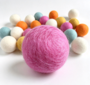 <span class=keywords><strong>ลูก</strong></span>บอลขนสัตว์แบบหนาแน่น สำหรับงาน DIY งานฝีมือ ขนาดมาตรฐาน หลายสี ขนสัตว์แท้ สำหรับเย็บปักถักร้อย ทำเครื่องประดับ งานแฮนด์เมด ขายส่ง - Product Image 3