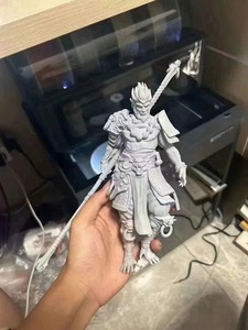 ตุ๊กตาลิงราชาแห่งตำนานสีดำของสะสมของตกแต่งบ้านรูปปั้นเกมทำจาก PVC - Product Image 6