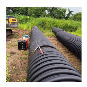 Tubo di Drenaggio in Polietilene ad Alta Densità Krah con Rigidità ad <span class=keywords><strong>Anello</strong></span> SN4 SN8 SN12.5 - Product Image 1