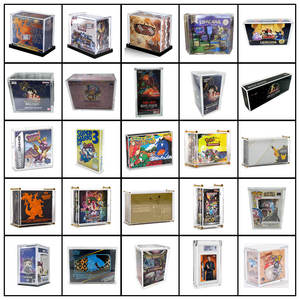 Présentoir de boîte de cartes à collectionner en acrylique TCG PTCG étui d'épée <span class=keywords><strong>et</strong></span> de <span class=keywords><strong>bouclier</strong></span> pour boîte de rappel de collection étui en acrylique - Product Image 6