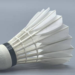 BWF-zertifizierter Turnier-Qualität Federball aus Gänsefeder für professionelles Spielertraining - Product Image 4