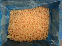 Processus IQF Grand emballage en vrac de boules de melon surgelées délicieuses colorées attrayantes