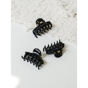 8 barattoli di capelli neri con la bocca elegante con artiglio per capelli per uno Styling elegante - Product Image 1