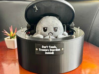 Peluche OCTOPUS TREASURE GUARDIAN, jouet animal interactif en forme de pieuvre en colère, mignon dessin animé, idéal pour offrir en cadeau à des amis