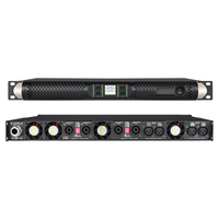 Amplificateur numérique 1U en promotion, 4*600W 8ohm, amplificateur de puissance quatre canaux, système audio stéréo karaoké, amplificateur de classe D professionnel