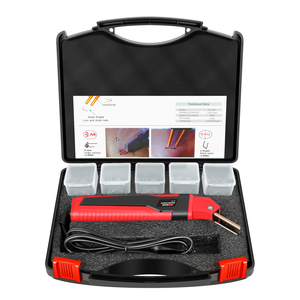 Máquina de Soldar Plástico Roja, Herramientas de Garaje, Grapadora Práctica, Máquina de Reparación de Plástico PVC, Máquina de Soldar para Reparación de Parachoques de Automóviles - Product Image 1