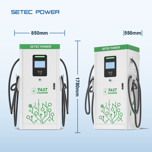 Estaciones de Carga Rápida para Vehículos Eléctricos de 60kW Nivel 3 con Certificación OEM, CCS1/CHAdeMO, Montaje en Suelo - Product Image 5