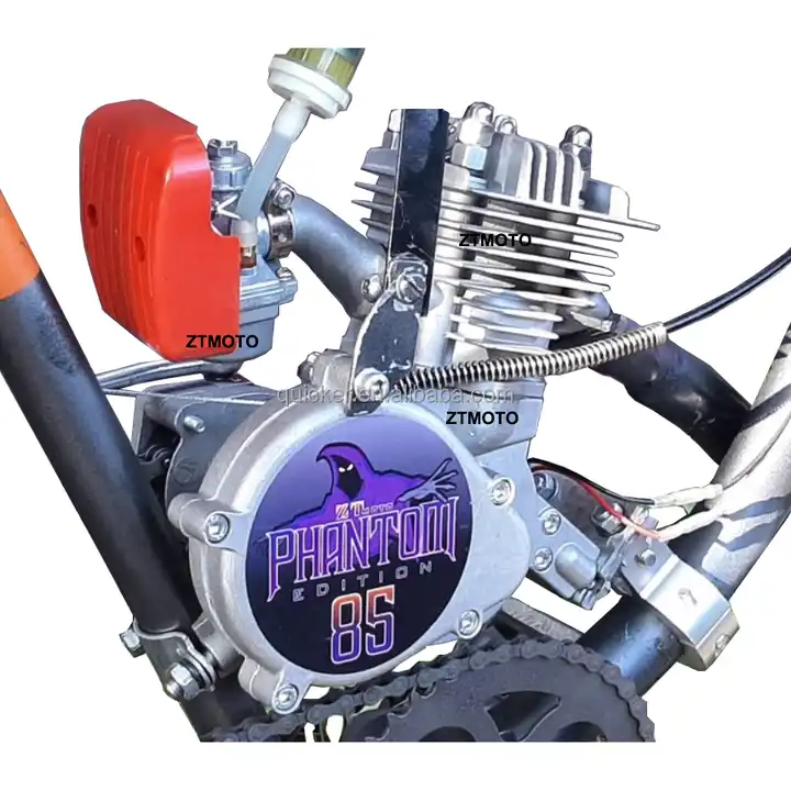 ztmoto phantom85 zweitakt 85cc 80cc motorisiertes fahrrad motor