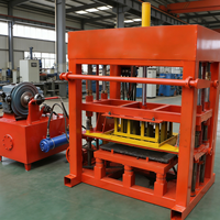 Machine à fabriquer des blocs de béton par vibration QTF4-28, machine à briques en ciment à bon prix