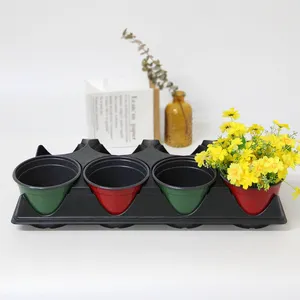 Hot sell flower pot carry bandejas para linha de produção automatizada