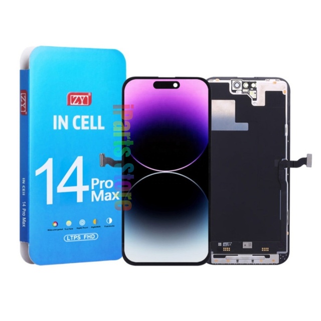 IParts Replacement Display Touch Digitizer Assembly for iPhone 14 Pro Max ZY COF 1080p LTPS  1:1 (Original Size) IC Moveable