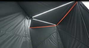 Lều mái che ô tô ngoài trời thiết kế đẹp ADA OVERLAND 2025, phủ graphene, 3 mảnh, riêng tư, mở rộng, kích thước 2m&2.5m, mái hiên 270 độ, tường chắn - Product Image 6