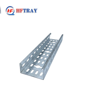 Bandeja Portacables de Acero Galvanizado Perforada de Diferentes Tamaños, 600 mm de Ancho, Bandeja Portacables de Alta Resistencia para Uso Industrial - Product Image 4