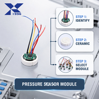 Module de capteur de pression en céramique personnalisé avec interface numérique IIC et câble plat pour assemblage de capteurs OEM ODM