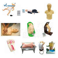 Modèle de formation en soins infirmiers : Mannequin électronique pour l'enseignement et la pratique du cathéter, de l'irrigation et du modèle de col de l'utérus prénatal