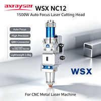 Cabezal de Corte Láser de Fibra con Enfoque Automático WSX NC12, Interfaz QBH, Múltiples Distancias Focales para Piezas de Máquinas de Corte Láser CNC para Metal