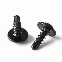 Vis autoperceuses Torx OEM personnalisées de précision avec tête de rondelle, en acier au carbone noir Ruspert, n° 6, 8, 10, pour composants électroniques