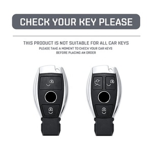 Étui de protection pour clé de voiture en fibre de carbone ABS pour <span class=keywords><strong>Mercedes</strong></span> Benz <span class=keywords><strong>Classe</strong></span> <span class=keywords><strong>A</strong></span> C E S W204 W205 W212 W213 W176 GLC CLA AMG <span class=keywords><strong>W177</strong></span> Accessoires - Product Image 3