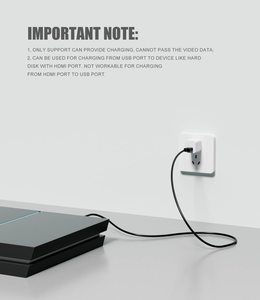 <span class=keywords><strong>สาย</strong></span>ชาร์จ USB ชายต่อ HDTV ชาย ความยาว 0.5 เมตร คุ้มค่าสำหรับฮาร์ดไดรฟ์และอุปกรณ์ต่างๆ - Product Image 2