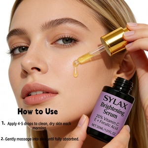 Suero de Vitamina C al 20%, Ácido 3-<span class=keywords><strong>O</strong></span>-Etil Ascórbico, Vitamina E, Ácido Ferúlico, Pantenol, Suero Facial Hidratante Antienvejecimiento Concentrado - Product Image 5