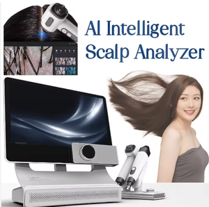 Analyseur <span class=keywords><strong>de</strong></span> cuir chevelu intelligent avec IA, scanner capillaire, équipement d'analyse du cuir chevelu, appareil <span class=keywords><strong>de</strong></span> test <span class=keywords><strong>de</strong></span> santé capillaire multi-spectre - Product Image 4