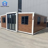 Grande Precio barato Contenedor extensible portátil Hogar 20 pies Casas prefabricadas Casa contenedor expandible para la venta
