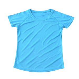 CB110-TSPL da <span class=keywords><strong>donna</strong></span> traspirante da <span class=keywords><strong>donna</strong></span> per il Fitness estivo t-shirt stampata a manica corta Raglan top da allenamento per lo sport - Product Image 6