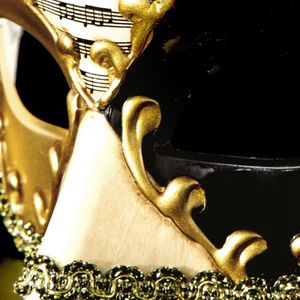 Hstyle elegante máscara veneciana <span class=keywords><strong>fantasma</strong></span> <span class=keywords><strong>de</strong></span> <span class=keywords><strong>la</strong></span> ópera máscara <span class=keywords><strong>de</strong></span> media cara para hombres mujeres Halloween carnaval disfraz accesorios máscara <span class=keywords><strong>de</strong></span> Mascarada - Product Image 5