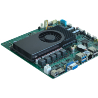 Industri Mini-ITX Motherboard Prosesor Ketiga I7-3517U/3537U DDR3 8GB RJ45 LAN 2COM Win 10/ 8/ 7/XP Linux