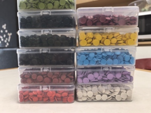 Nueva Llegada, Personalizable, Yogolife Exclusivo, Acuarelas Joy Beans, Mini Acuarelas Hechas a Mano con Forma de Gomitas - Product Image 2