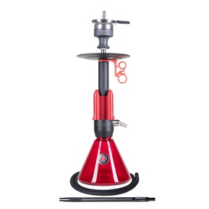Rocket Shisha Venta superior Alta calidad Negro Acero inoxidable <span class=keywords><strong>Amy</strong></span> <span class=keywords><strong>Deluxe</strong></span> Hookah Narguile Shisha Fumar Set Hookah - Product Image 2