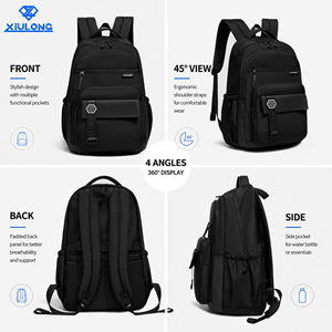 Factory Direct Stylish Student Backpack With Multi Pocket Design Large Capacity Laptop School Bag - Product Image 4