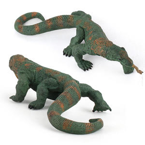 -Simulación de Vida Silvestre Komodo dragón modelo reptil lagarto plástico sólido estático juguete para niños - Product Image 2