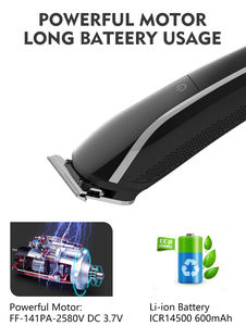 FANKE Kit de Aseo Profesional para Hombre, Cortadora de Pelo Eléctrica Recargable Multifuncional, Juego de Cortadora de Cuerpo, 6 en 1, 2 Unidades, 2 Unidades, 2 Unidades, 2 Unidades - Product Image 5