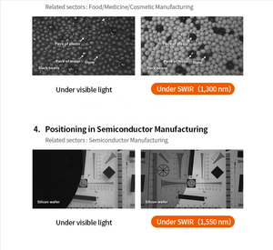 Telecamera SWIR TEC-Cooling 1280x1024 IMX990 200FPS 400-1800nm USB3.0 per Ricerca Agricola - Product Image 6