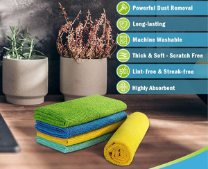 Wholesale Microfiber Coral Fleece Professional Car Detailing Towel Super Absorbent Car Cleaning <b>Cloth</b> Microfiber Soft Car Towel - Product Image 5