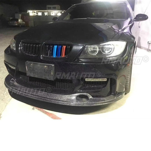 คาร์บอนไฟเบอร์แท้ สำหรับ BMW 1M E82 ปี 2011-2013 ชุดแต่งกันชนหน้า สปลิตเตอร์กันชน ป้องกันรอยขีดข่วน อุปกรณ์ตกแต่งรถยนต์ - Product Image 3