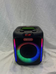 Altavoz Portátil Profesional de Plástico con Luz RGB de 6.5 Pulgadas para <span class=keywords><strong>Karaoke</strong></span> en Casa y Fiestas al Aire Libre - Product Image 6