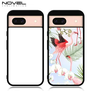 Customized Soft TPU Covers Blanks 2D Sublimation Mobile Phone Cases Protector for Google Pixel 8A 8 Pro 7A 6A 5 4 XL