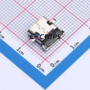 HYCW125-USBC24-1000B USB Connector SMD Connector ( Connector Type: Type-C )( Gender: Female )( Mounting Type: Sink Board ) - Product Image 2