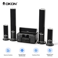 Équipement audio professionnel pour home cinéma, amplificateurs, enceintes, système 5.1 BT Surround Subwoofers pour cinéma domestique